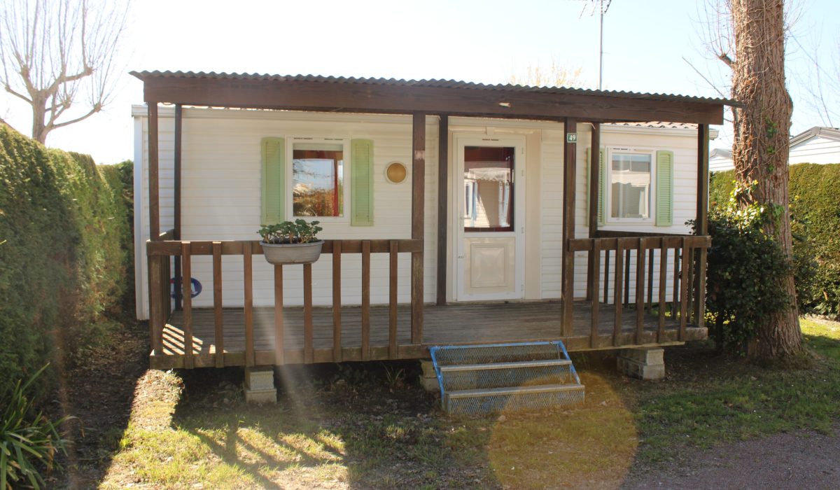 Extérieur mobil home 2 chambres
